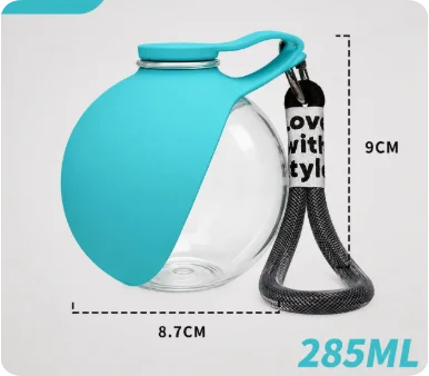 Leashly 2-in-1 Dog Water Bottle 🐶💧