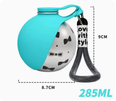 Leashly 2-in-1 Dog Water Bottle 🐶💧