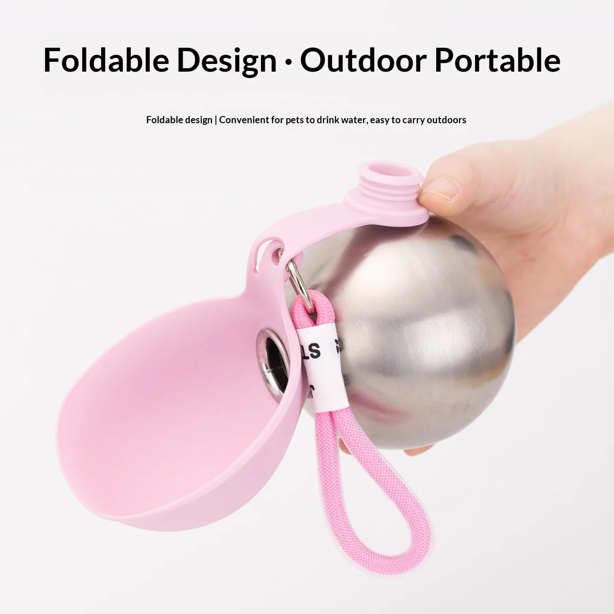 Leashly 2-in-1 Dog Water Bottle 🐶💧